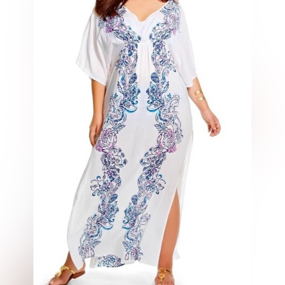 Lily Pulitzer X target, maxi beach cover up